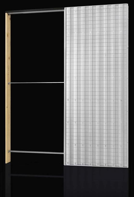 FIBROTUBI Рама стойки для одинарной раздвижной двери Orchidea sun-id-1446094 - Вид №10