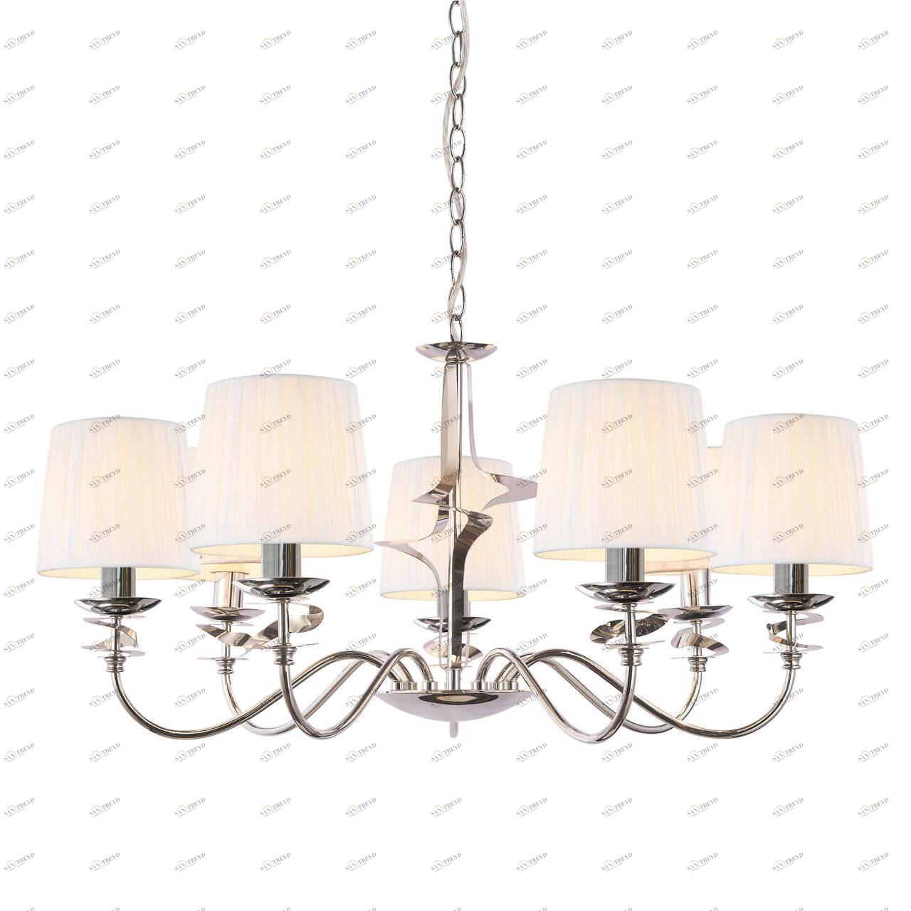 Подвесная люстра Omnilux Calia OML-62403-07 OMNILUX ДИЗАЙНЕРСКИЕ, CALIA 187617 Белый 