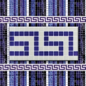 БОРДЮР ИЗ СТЕКЛЯННОЙ МОЗАИКИ BE114(m) ALMA БОРДЮРЫ 20