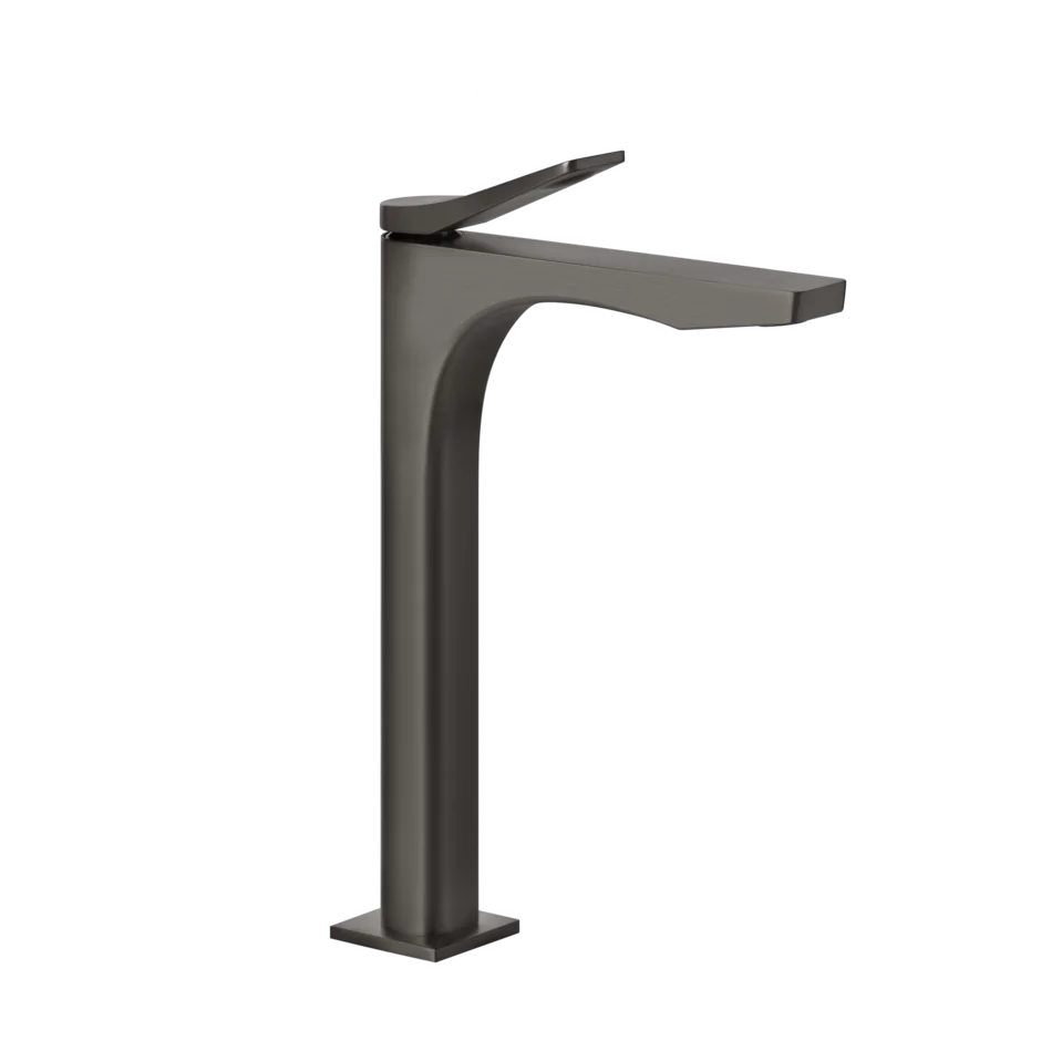 Смеситель для умывальника 59004 707 Gessi Rilievo ЧЕРНЫЙ МЕТАЛЛ BR. PVD 59004707