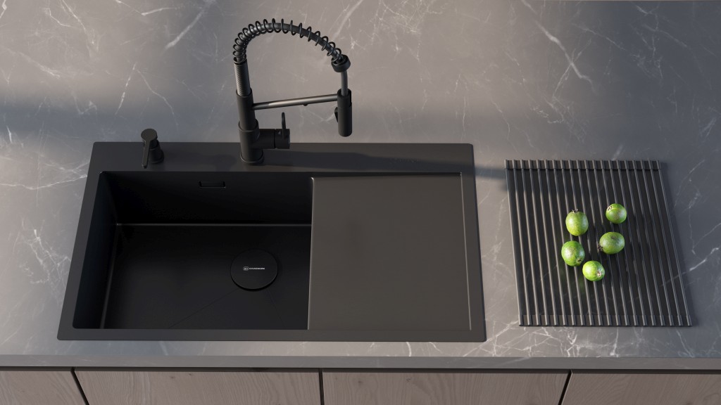 Кухонная мойка Akisame 86 Side IN-L OMOIKIRI 4997031 - Вид №3