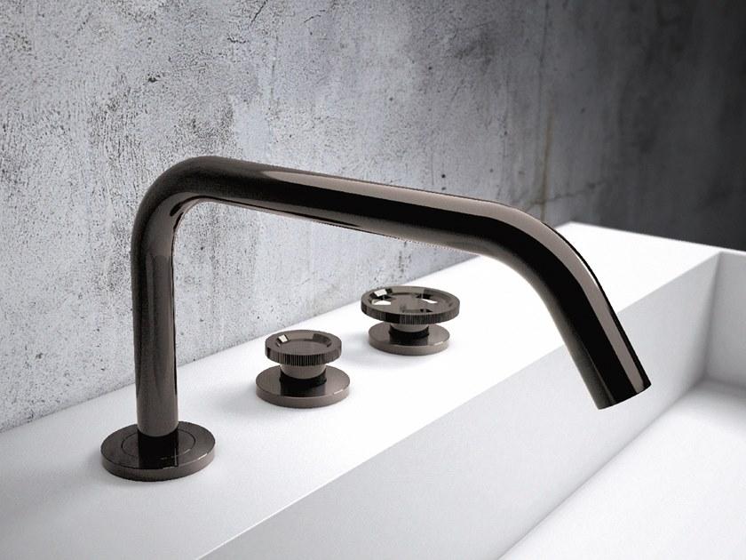 GEDA Смеситель для раковины на 3 отверстия, без сливного крана Tibò Tib12 Santreyd - Вид №1