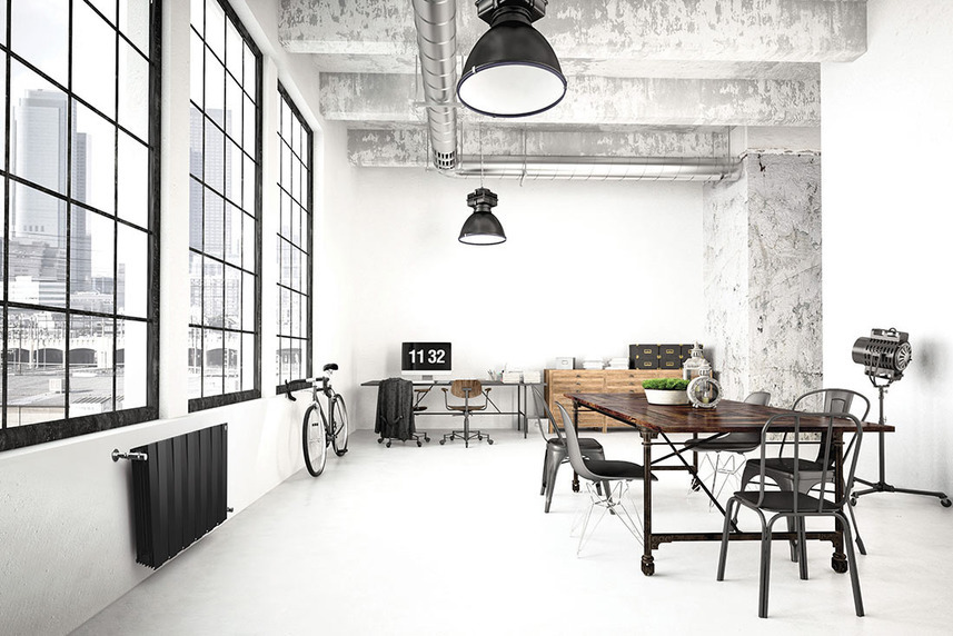 Радиатор биметаллический Royal Thermo PianoForte Noir Sable (черный)  - 6 секций sun-id-646064 - Вид №3