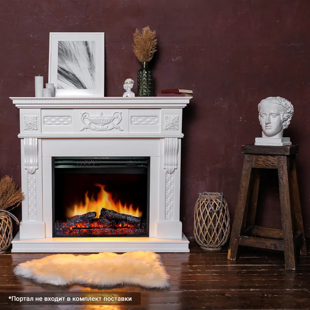 Каминокомплект Royal Flame Boston STD Jupiter FX N Black 1.5 кВт STLM-2057740 - Вид №2