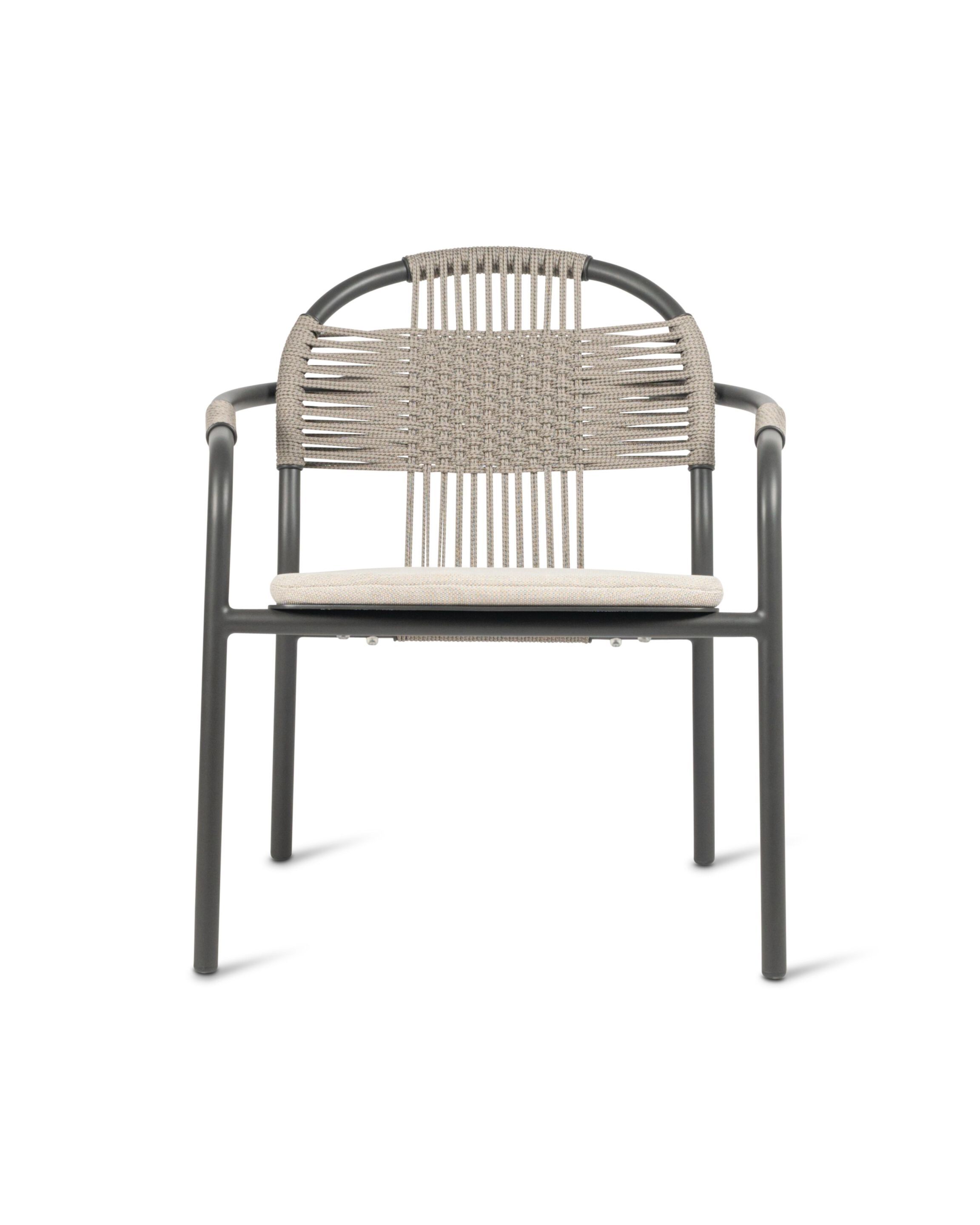 Алюминиевый штабелируемый садовый стул с порошковым покрытием Vincent sheppard Cleo ARCH-00013543 - Вид №12