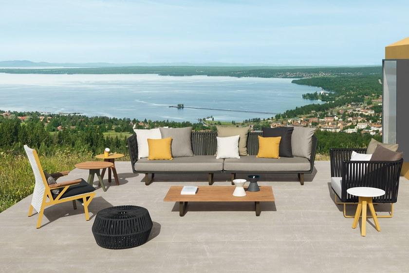 Kettal Садовый журнальный столик из мрамора Bitta #70704 - Вид №7