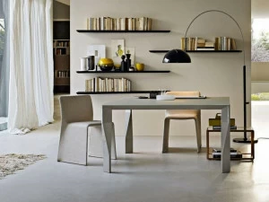 Molteni & C. Квадратный стеклянный обеденный стол для гостиной