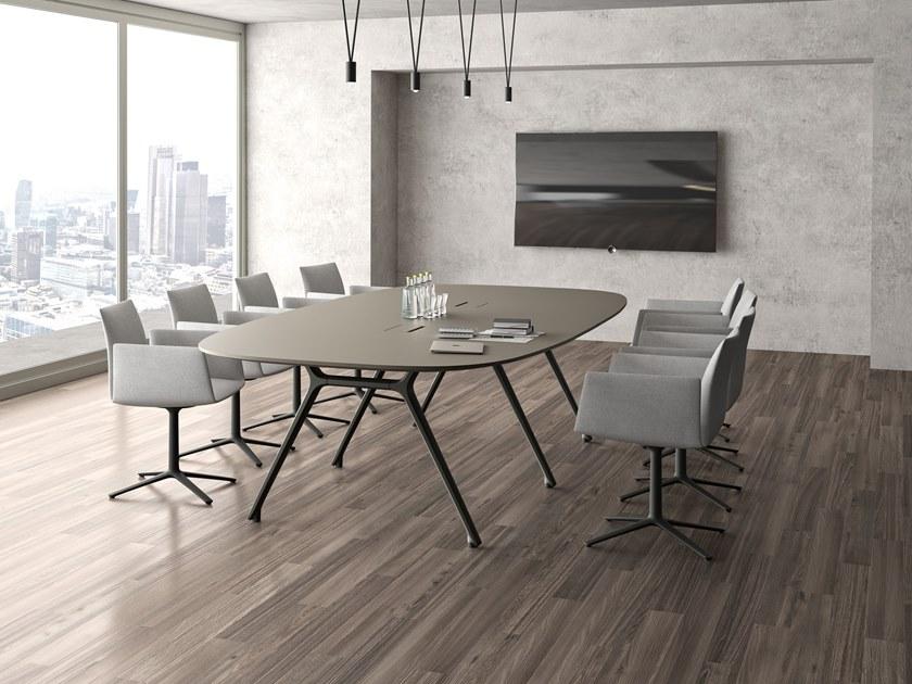 RENZ Стол для переговоров с системой управления кабелями Convo sun-id-1360950 - Вид №1