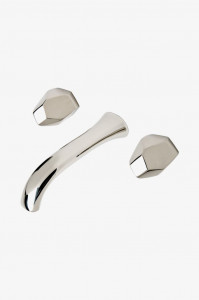 ISLS65 Настенный смеситель для унитаза Isla с металлическими ручками из жеода Waterworks