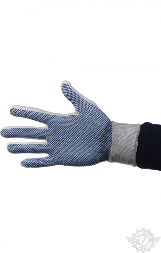 4958336 Перчатки нейлоновые с ПВХ  Средства защиты рук  размер 7 Спецодежда  - Вид №1