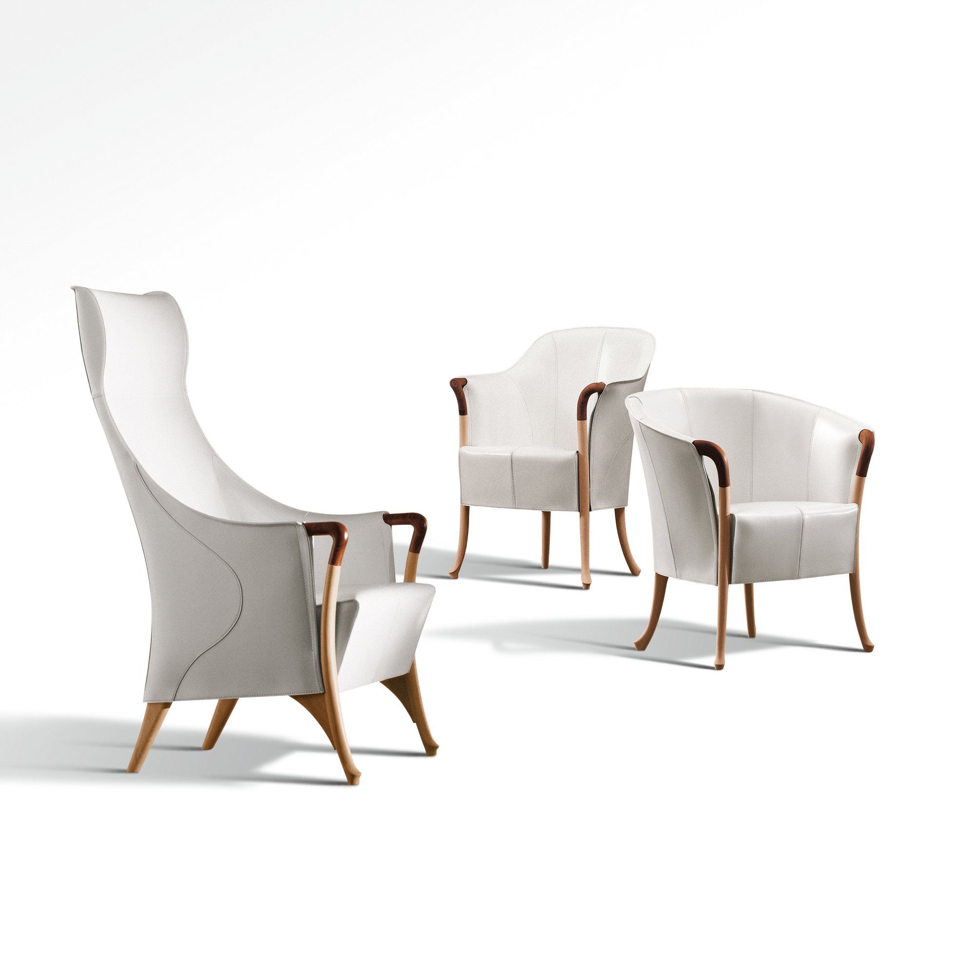 Тканевое кресло с подлокотниками Giorgetti проекты ARCH-00091136 - Вид №1