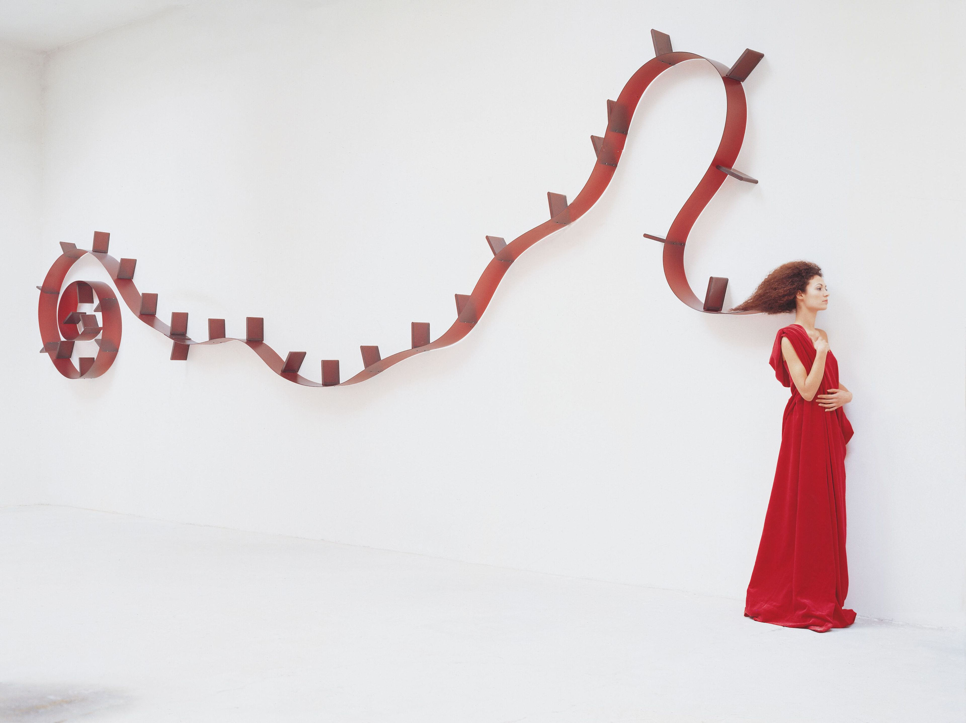 Книжный шкаф из инженерного пластика Kartell BOOKWORM 11 ARCH-00134155 - Вид №5