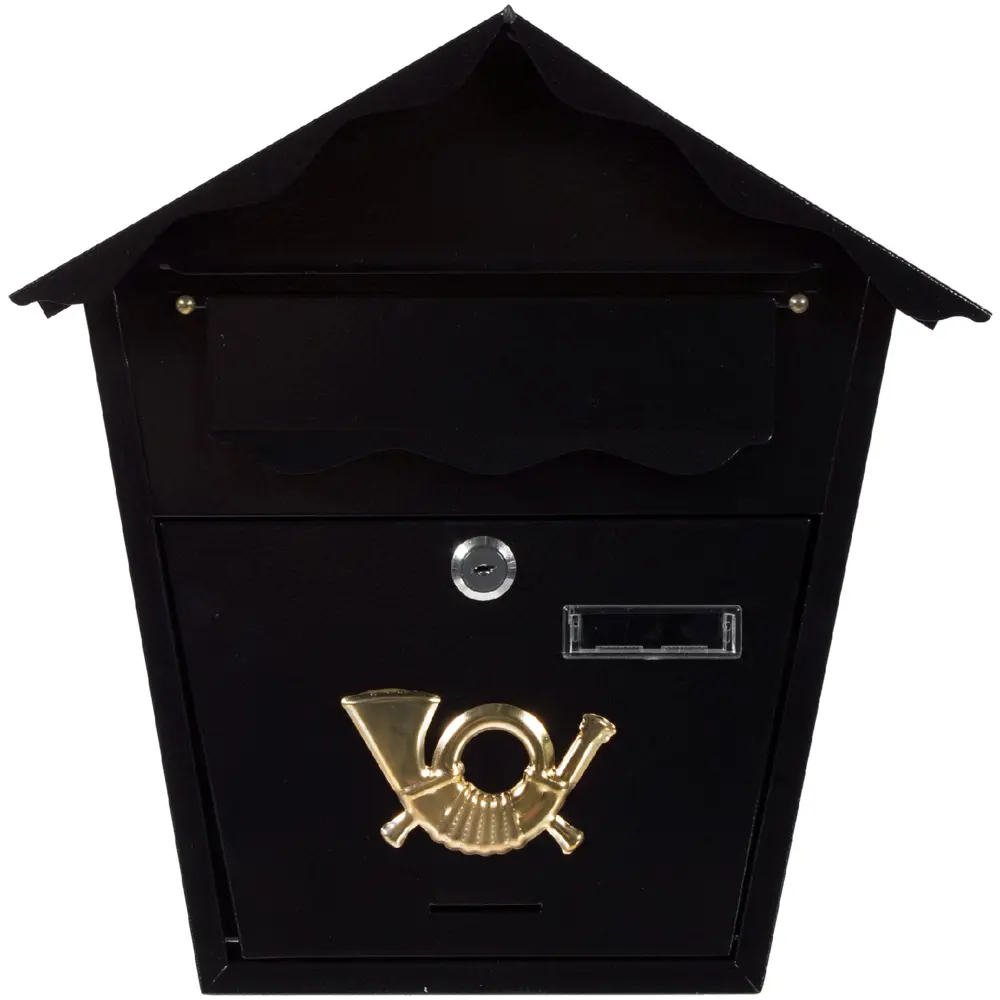 Ящик почтовый Standers YX-7011 сталь цвет черный STLM-2190232 - Вид №2