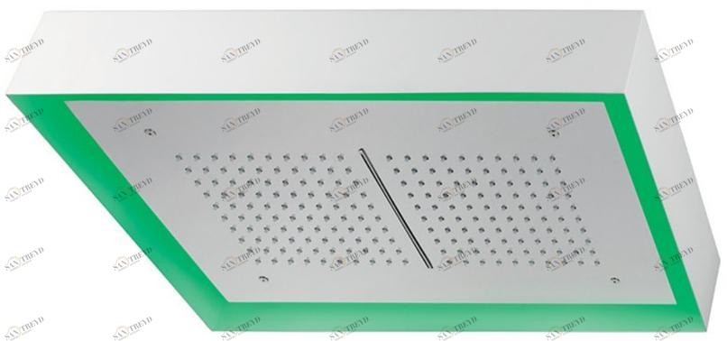 Rubinetteria Giulini Душевая лейка с водопадом и хромотерапией Ego F1724