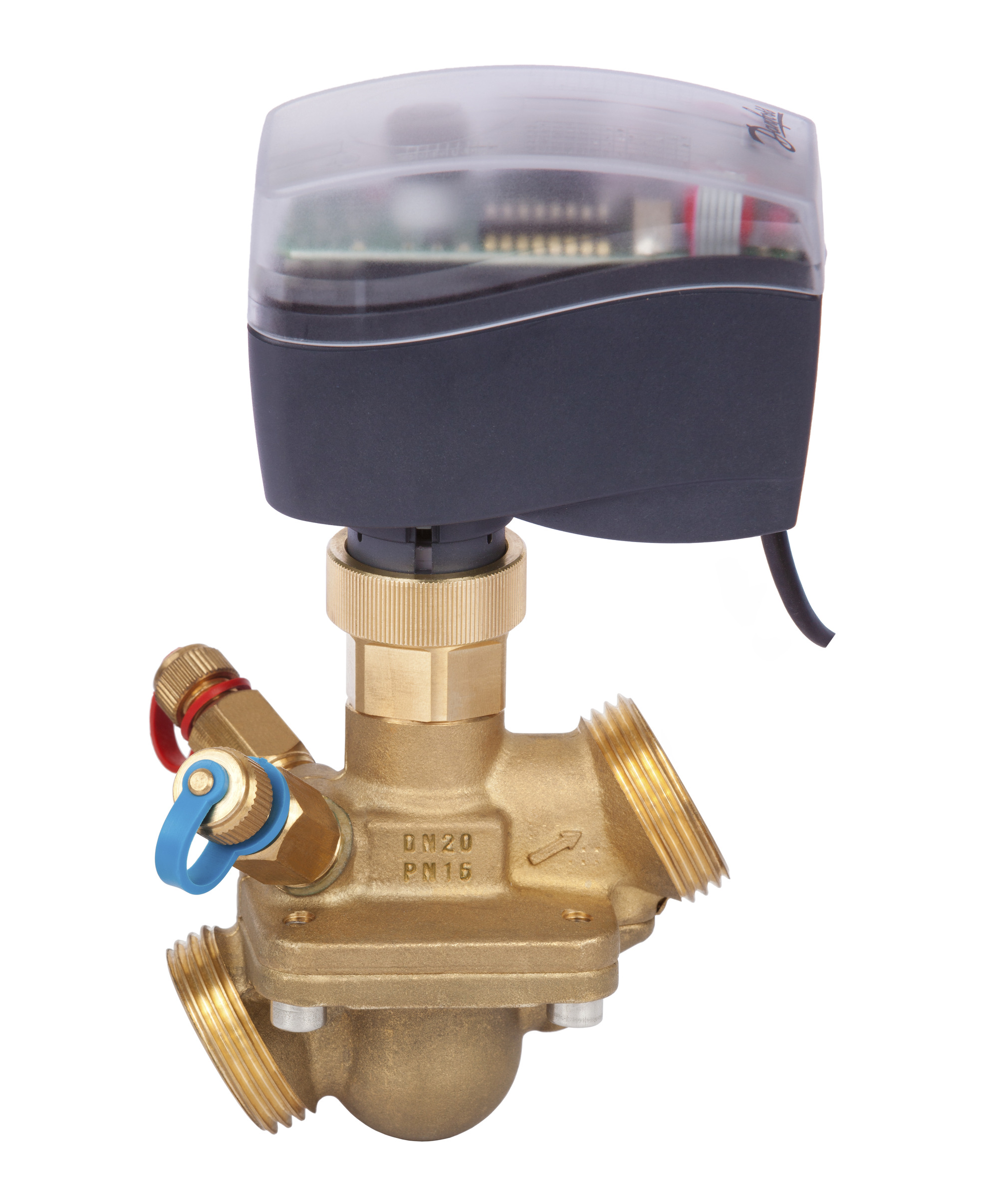 Danfoss Электроприводы редукторные для клапанов AQT/AQF Электропривод импульсный AMV 110NL, 24 В 082H8056  - Вид №12