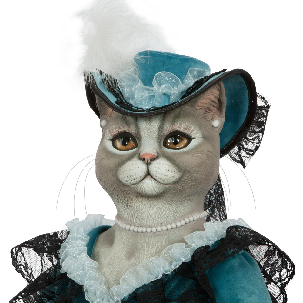 76089 Коллекционная кукла Кошка Элеонора BOGACHO 4627163961526 - Вид №1