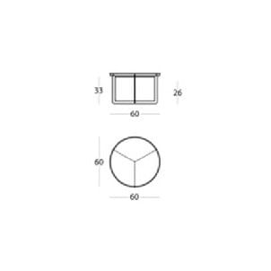 Круглый журнальный столик In Stock MemeDesign ARCH-00041466 - Вид №2