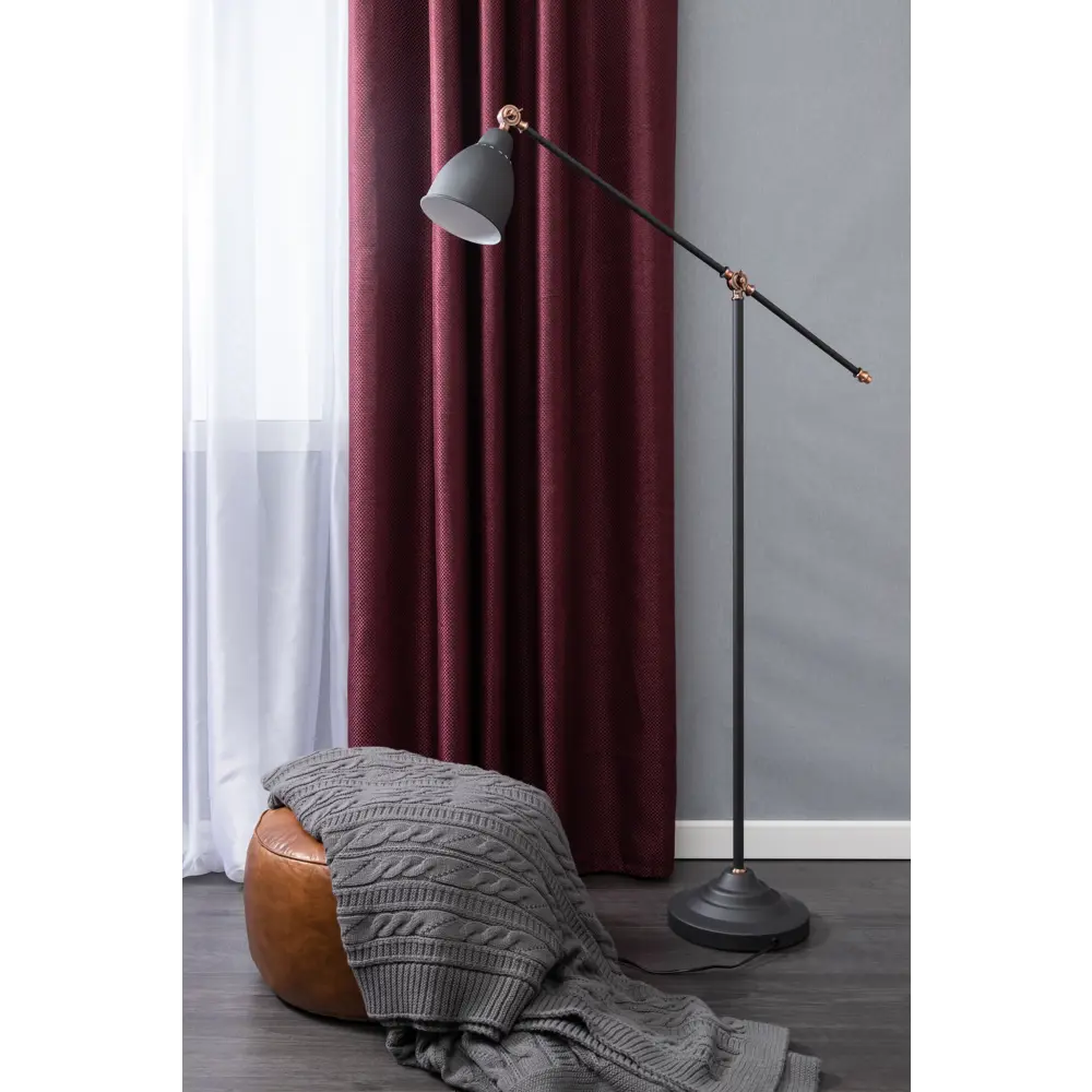 Торшер Braccio 1xE27x60 Вт цвет чёрный матовый Arte Lamp STLM-2000727 - Вид №11