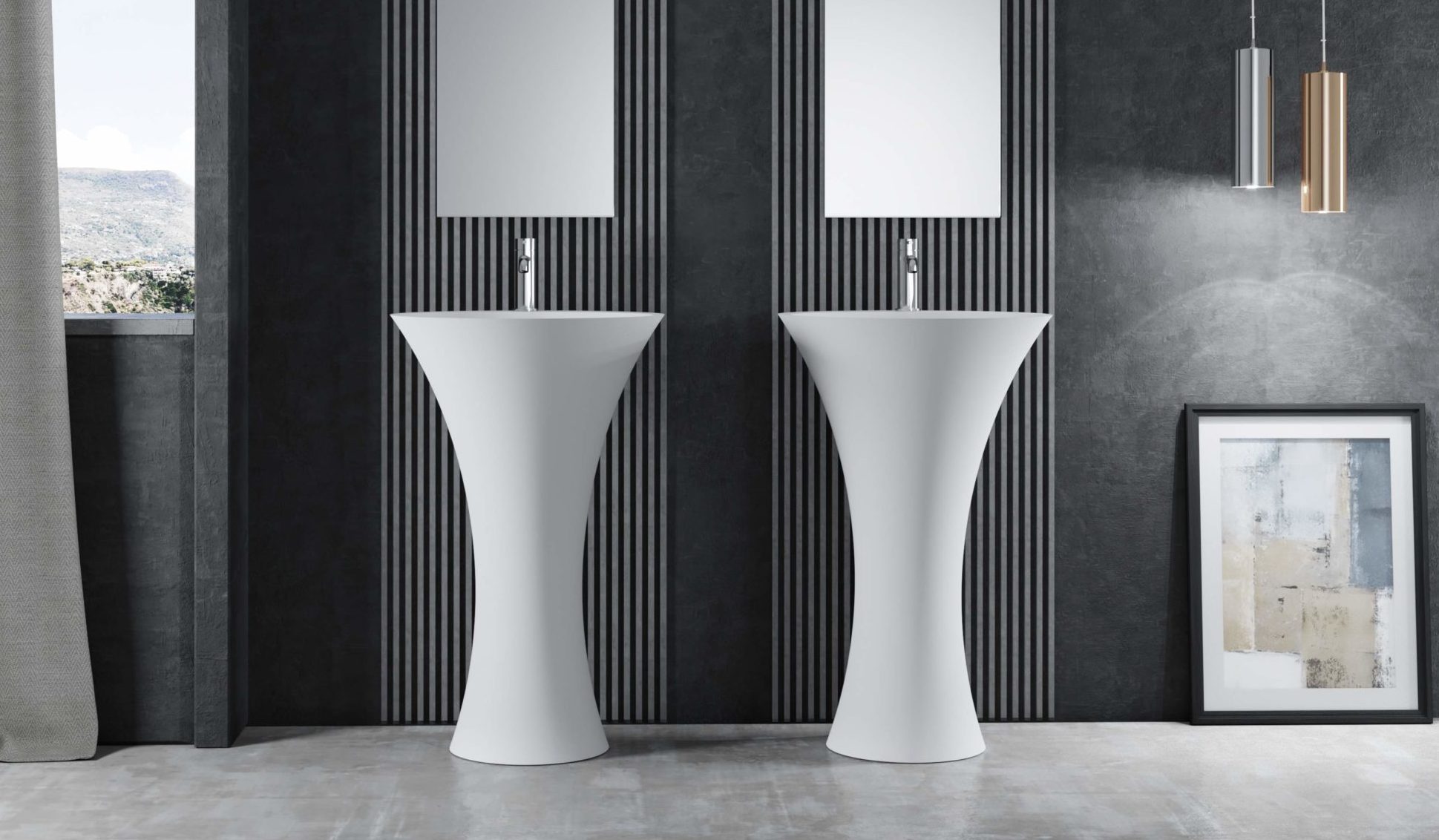 Hilton white Mastella  Раковина 