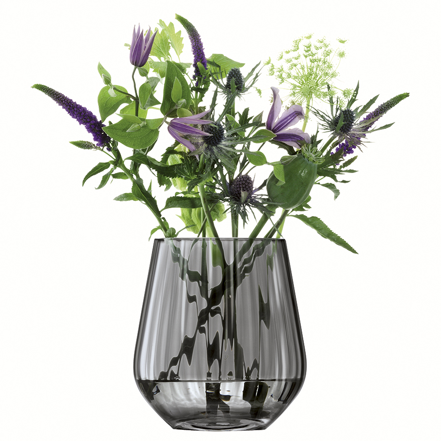 G1528-16-572 Ваза zinc 16см серая LSA International  - Вид №3