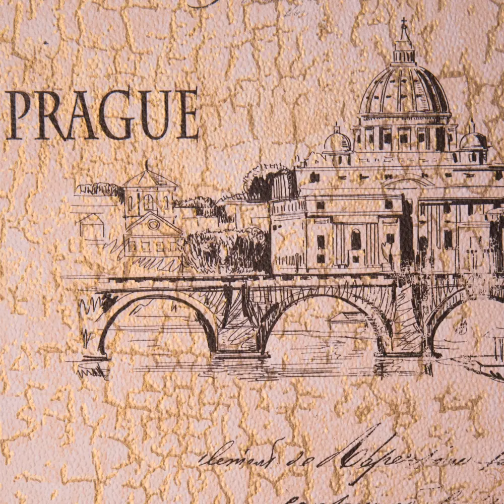 Обои бумажные Вояж бежевые 0.53 м С1-МО Santreyd STLM-2007967 - Вид №1