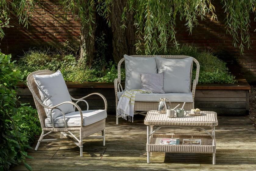 Kok Maison Садовое кресло из полиэтилена с подлокотниками Dune I1603/t552 - Вид №1