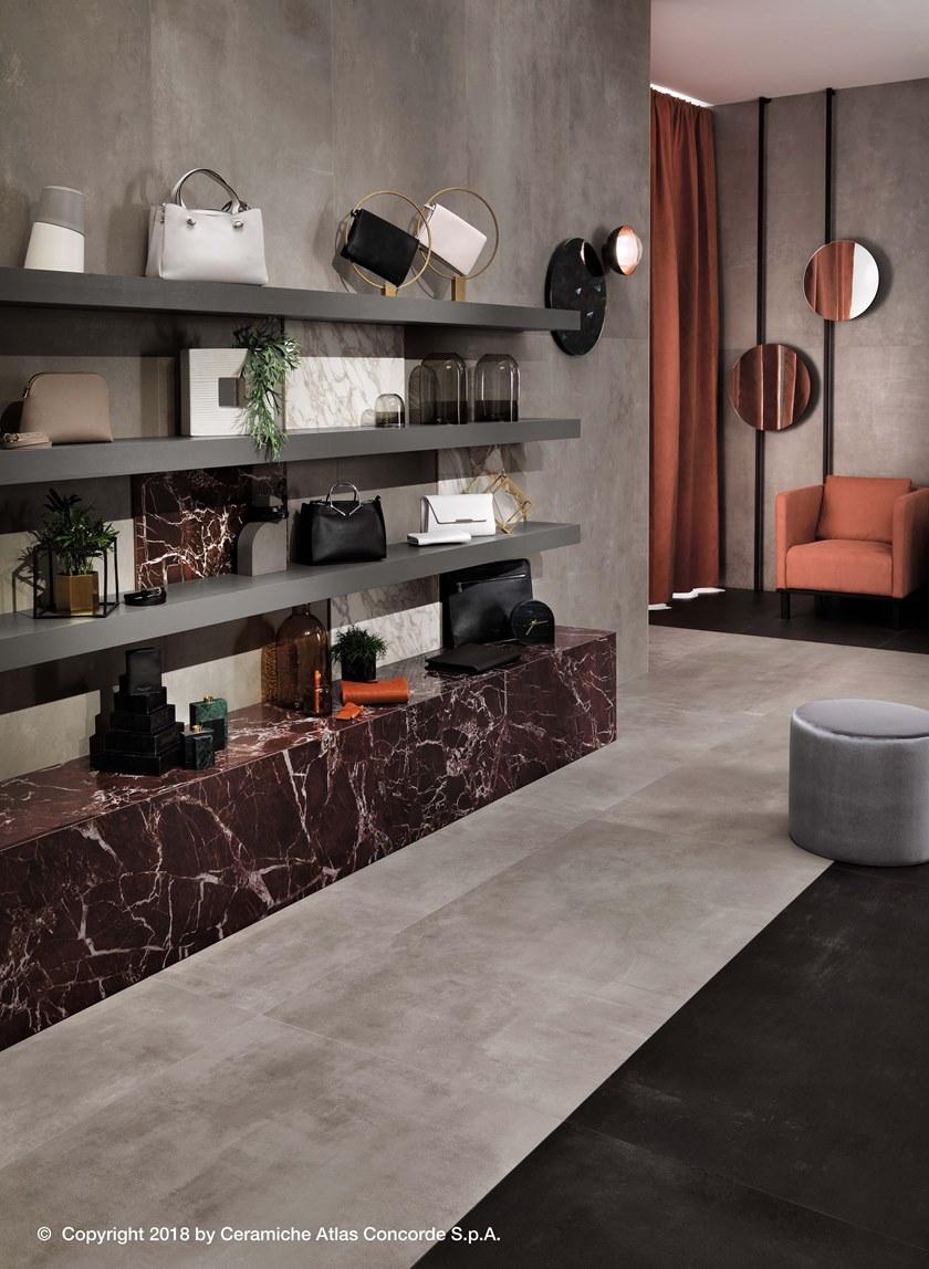 Atlas Concorde Пол из керамогранита под бетон Boost sun-id-1460894 - Вид №13