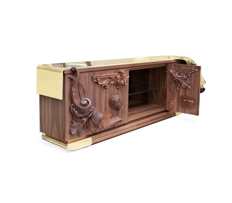 0-009 Буфет Voltaire из орехового дерева Boca Do Lobo  - Вид №9