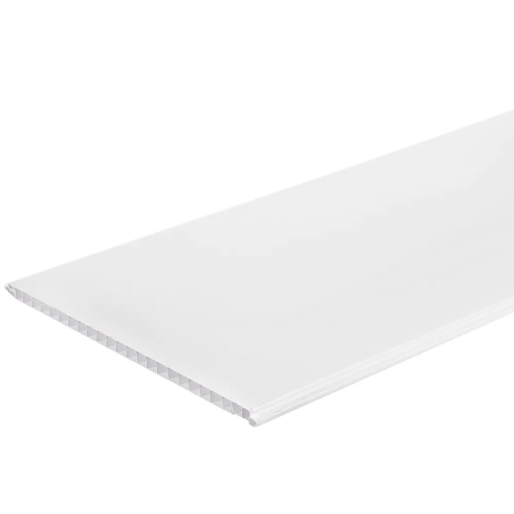 Панель ПВХ VENTA «Эко» 10x250x2700 мм, цвет белый матовый Santreyd STLM-2069082