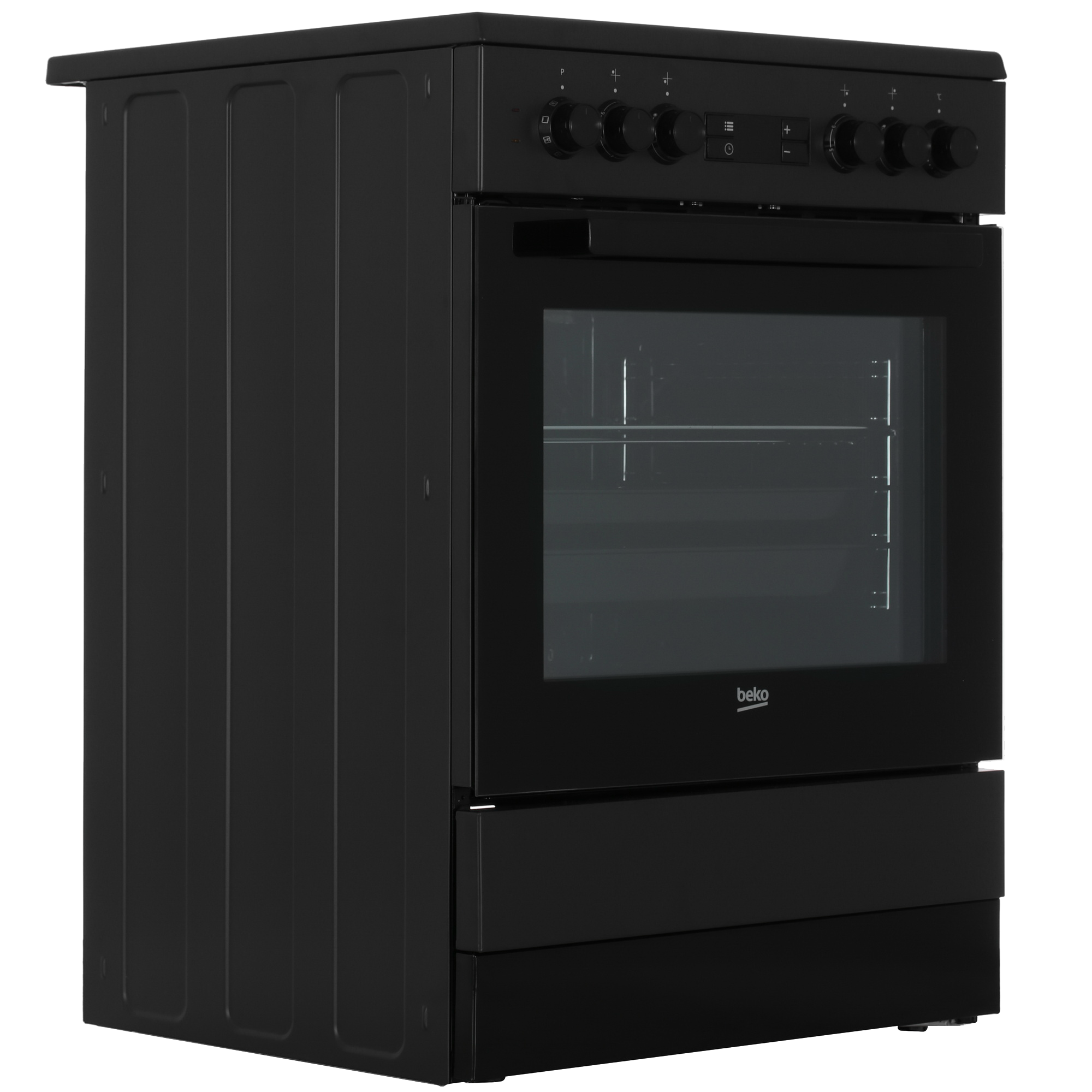 1111023 Электрическая плита Beko FSM67320GAS черный STDN-0131077 - Вид №1