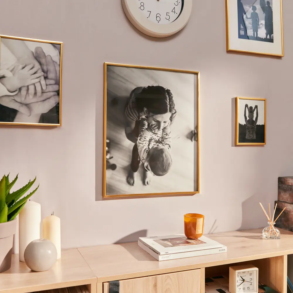 Рамка KREAFORTA Lila 40x50 см пластик цвет золото STLM-2153497 - Вид №6