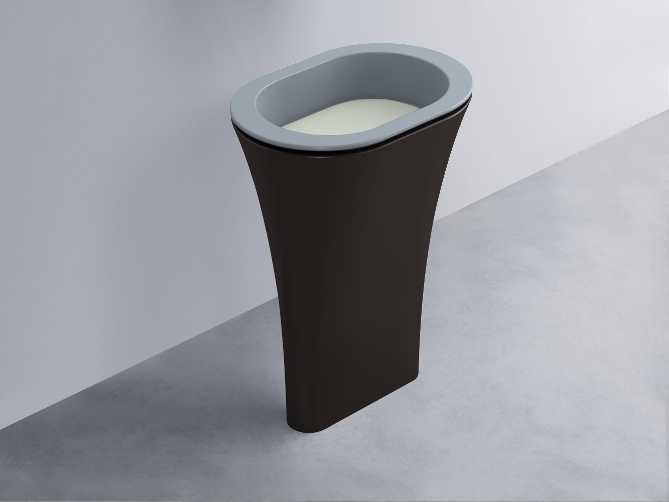 AMLA65-BR+AMPILO-PM+AMCOLO-LV Раковина Amedeo Ovale отдельностоящая cielo Enjoy + Amedeo Ceramica Cielo