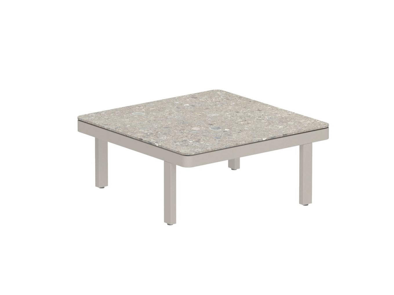 Алюминиевый квадратный садовый столик с порошковым покрытием Royal Botania Alura Lounge ARCH-00148085 - Вид №7
