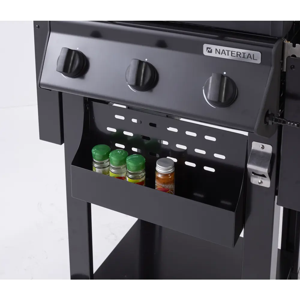 Гриль газовый Naterial Alton 3 конфорки STLM-2120336 - Вид №22