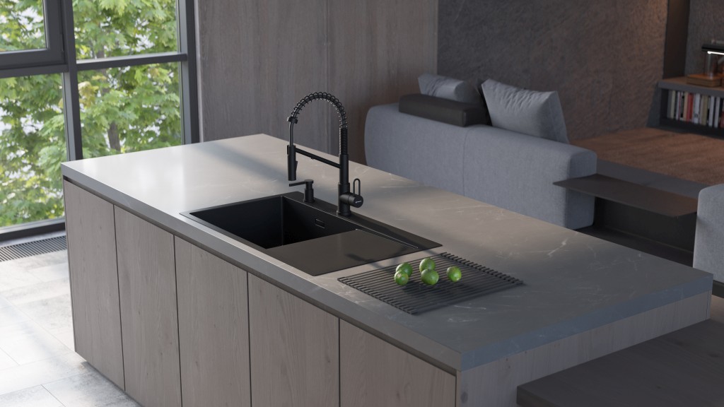 Кухонная мойка Akisame 86 Side IN-L OMOIKIRI 4997031 - Вид №1