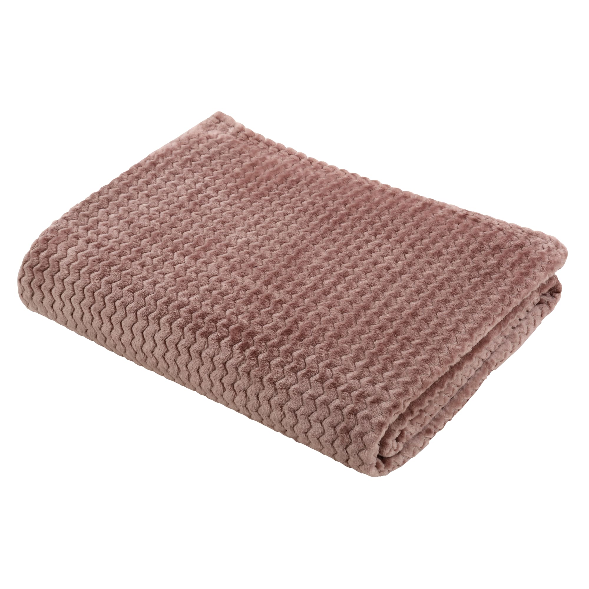 82391615 Плед «Велсофт», 150x200 см, полиэстер, цвет сливовый Santreyd 