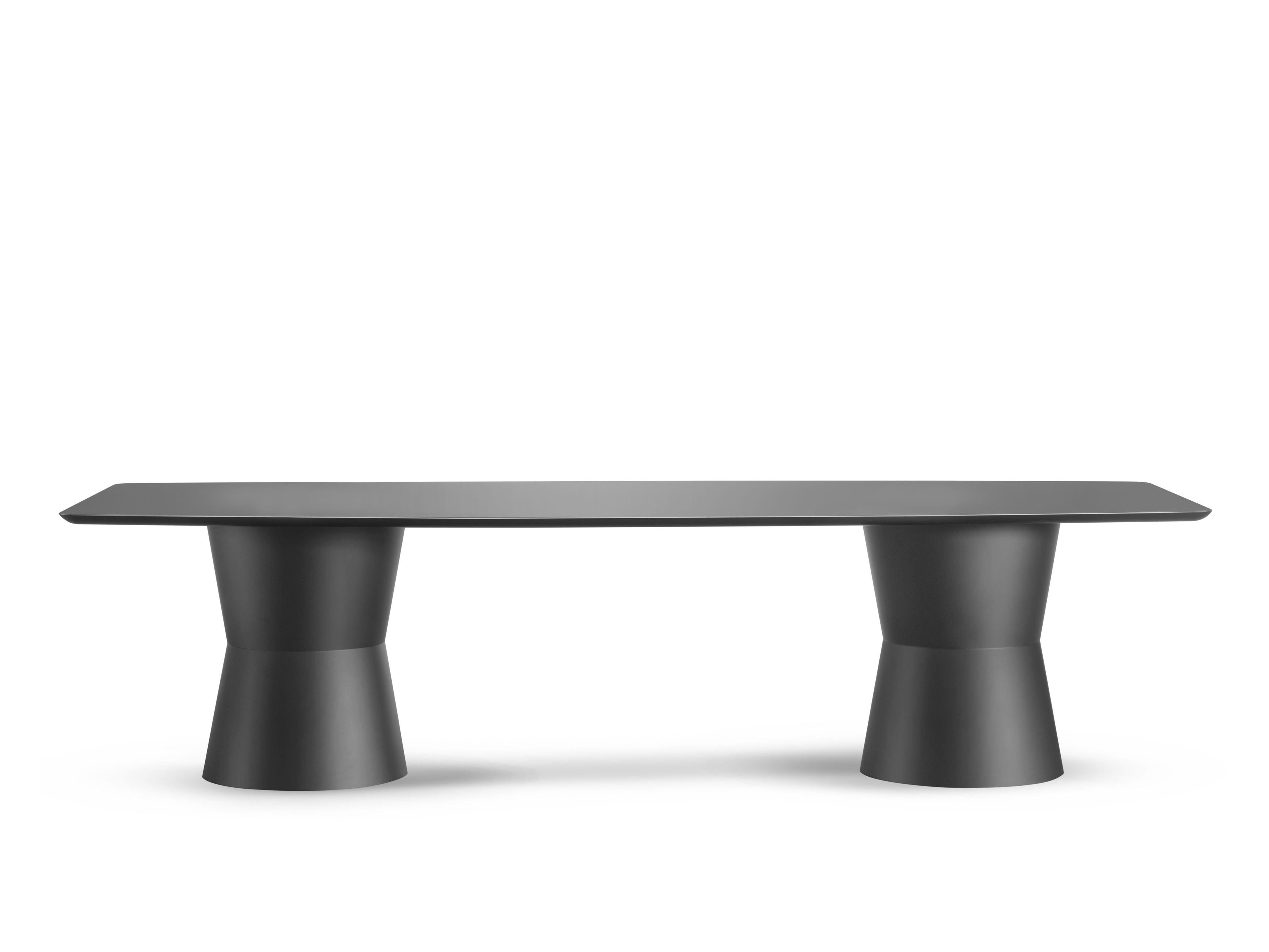 Овальный стол из инженерного пластика и ламинат GABER NIDABA OVAL ARCH-00031469 - Вид №1