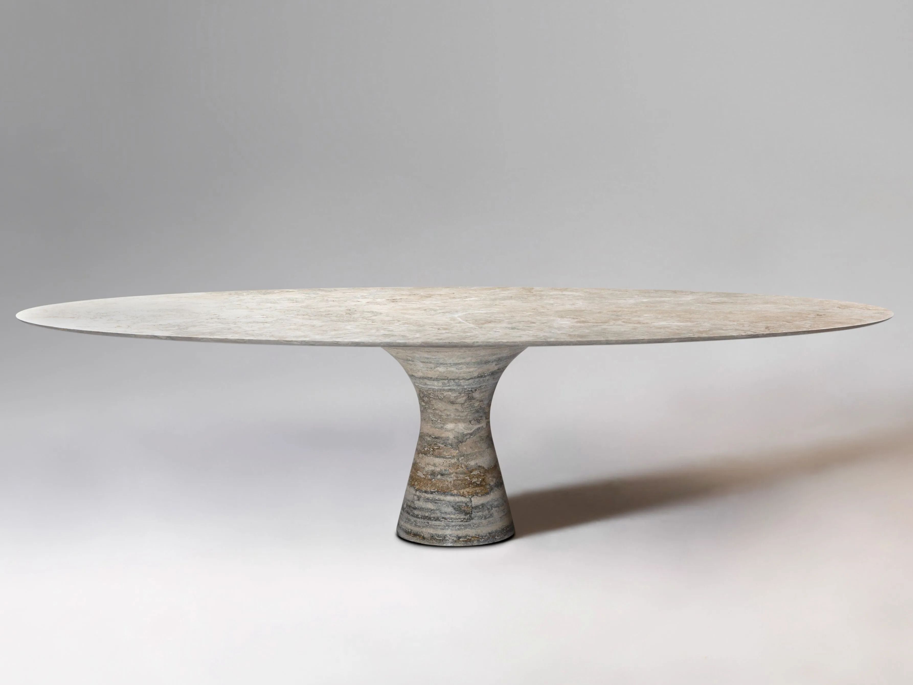 Овальный обеденный стол из натурального камня Alinea Design Objects Angelo M ARCH-00042450