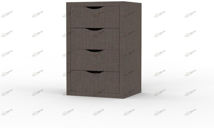 Mobilspazio Прикроватная тумба с ящиками для гостиниц Urban sun-id-1346332