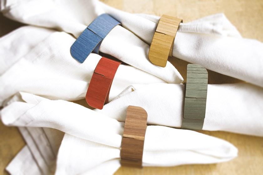 LIGNIS® Набор деревянных салфетниц из 6 предметов Portofino sun-id-1389504 - Вид №2