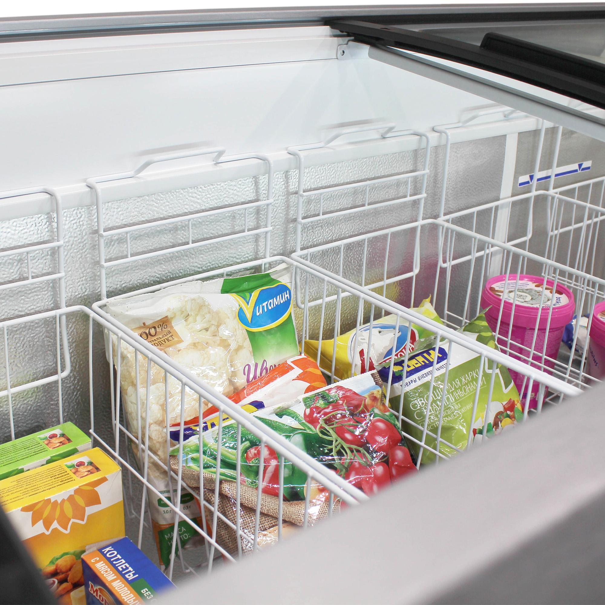 9269252 Морозильный ларь Бирюса CF50 (4) белый, черный STDN-0005964 - Вид №4