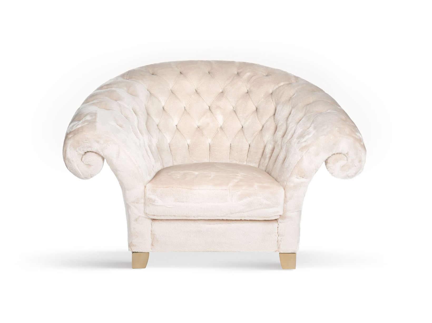 Кресло capitonné из ткани Vgnewtrend Новый Версаль ARCH-00027651