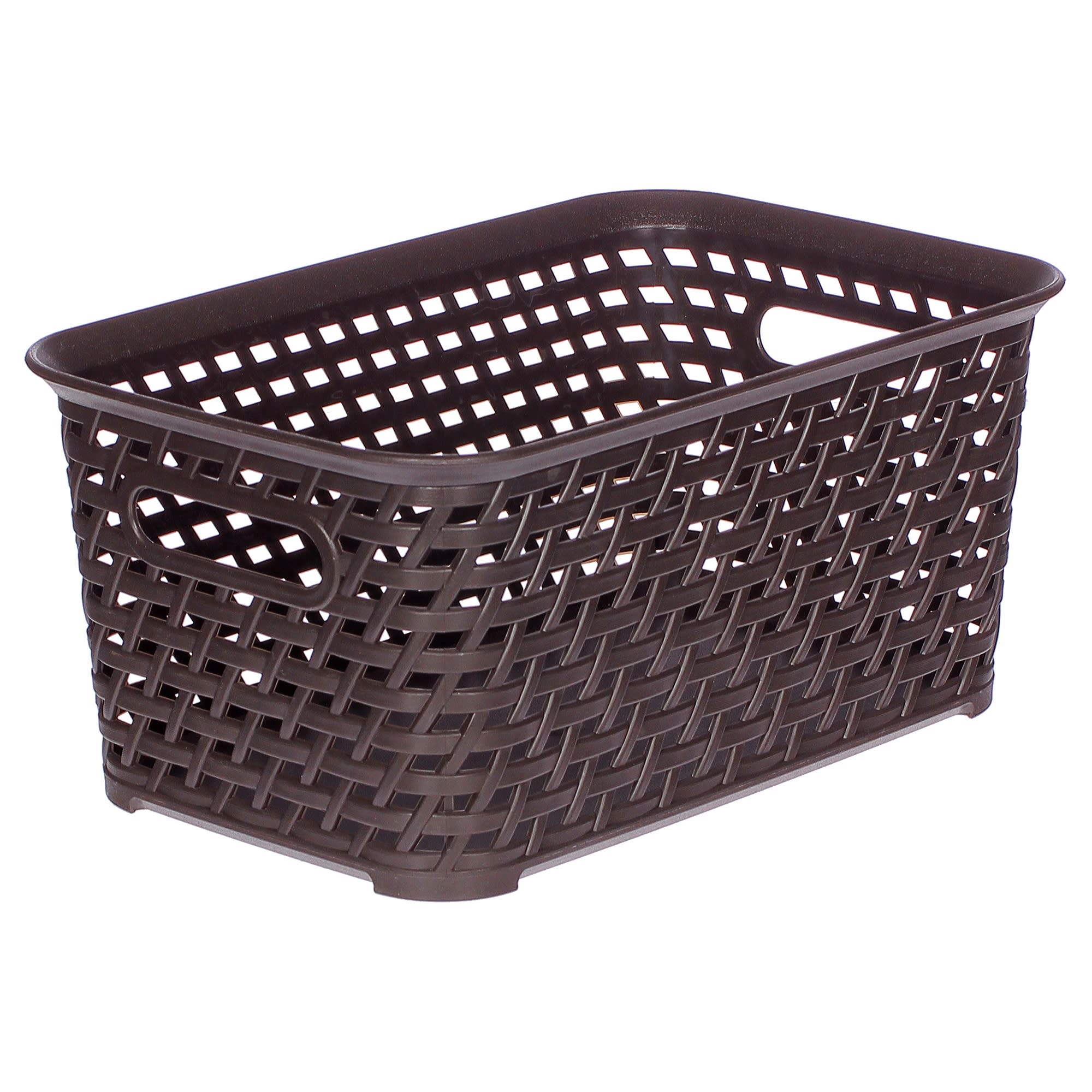 81979775 Корзина для хранения «», 4 л, 28х18.5х12.6 см, цвет коричневый Ротанг Santreyd 