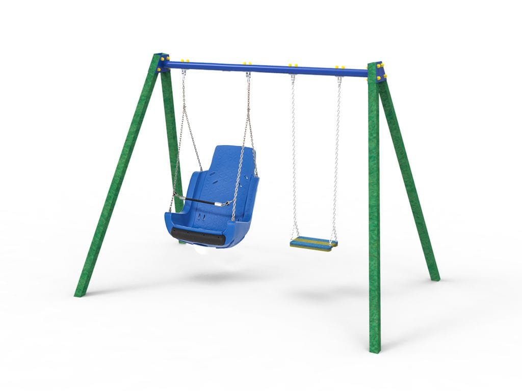 Переработанные пластиковые качели EUROCOMITALIA ALTALENA INCLUSIVA ARCH-00104401
