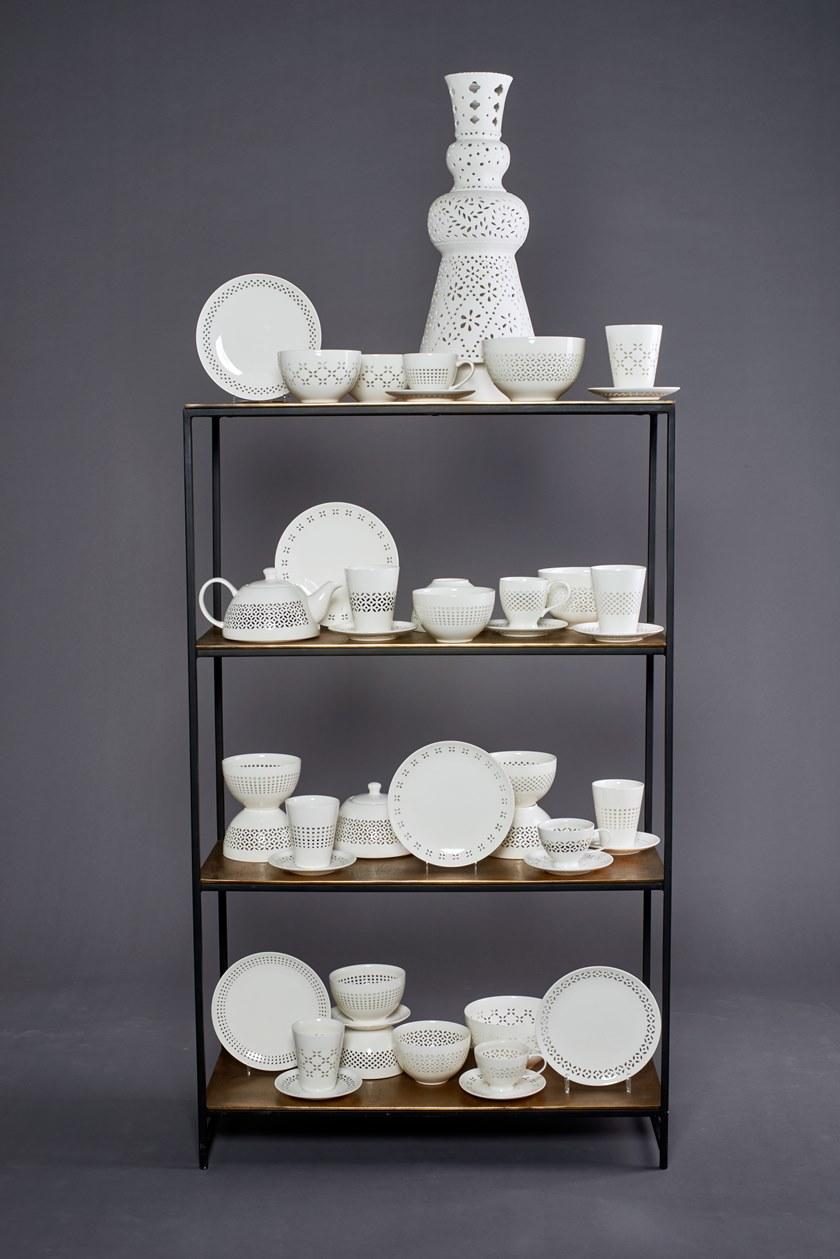 Pols Potten Кружка фарфоровая Pierced 230-400-471  - Вид №7