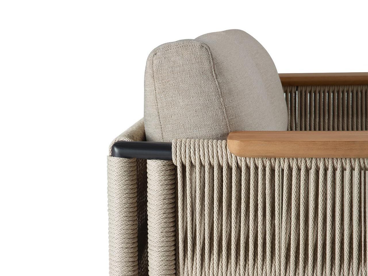 2-местный тканевый садовый диван Ethnicraft Corbey ARCH-00135153 - Вид №2