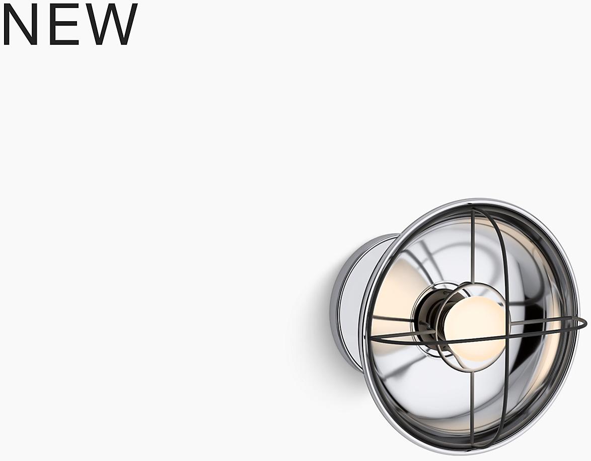 KOHLER Modern Farm Одноламповый бра K-23666-SC01-WHL  - Вид №1