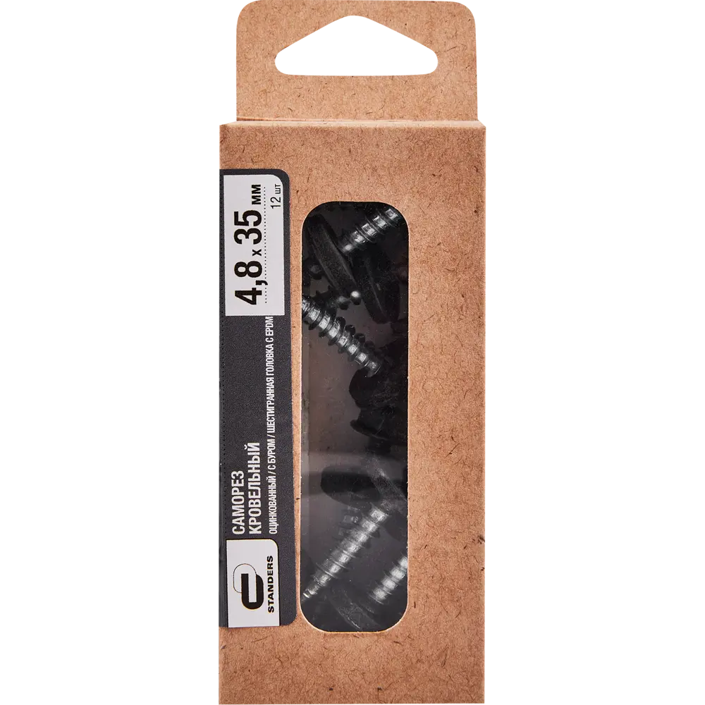 Кровельные саморезы Standers с пресс-шайбой для надежного монтажа 89213007 STLM-1004835 - Вид №3