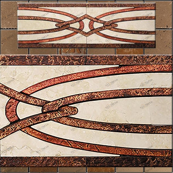 БОРДЮР ИЗ МРАМОРА CH-4 SKALINI CLASSIC CH4