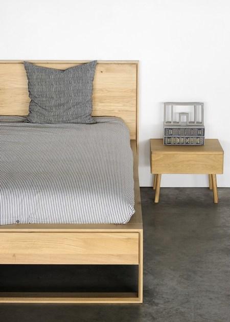 Ethnicraft Двуспальная кровать из дуба Oak nordic sun-id-1412335 - Вид №7